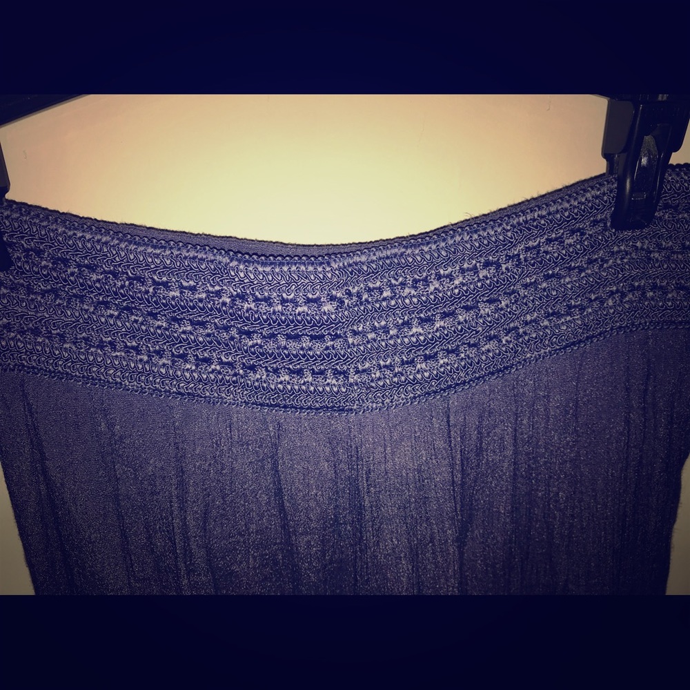 Navy Knit Harem Pants